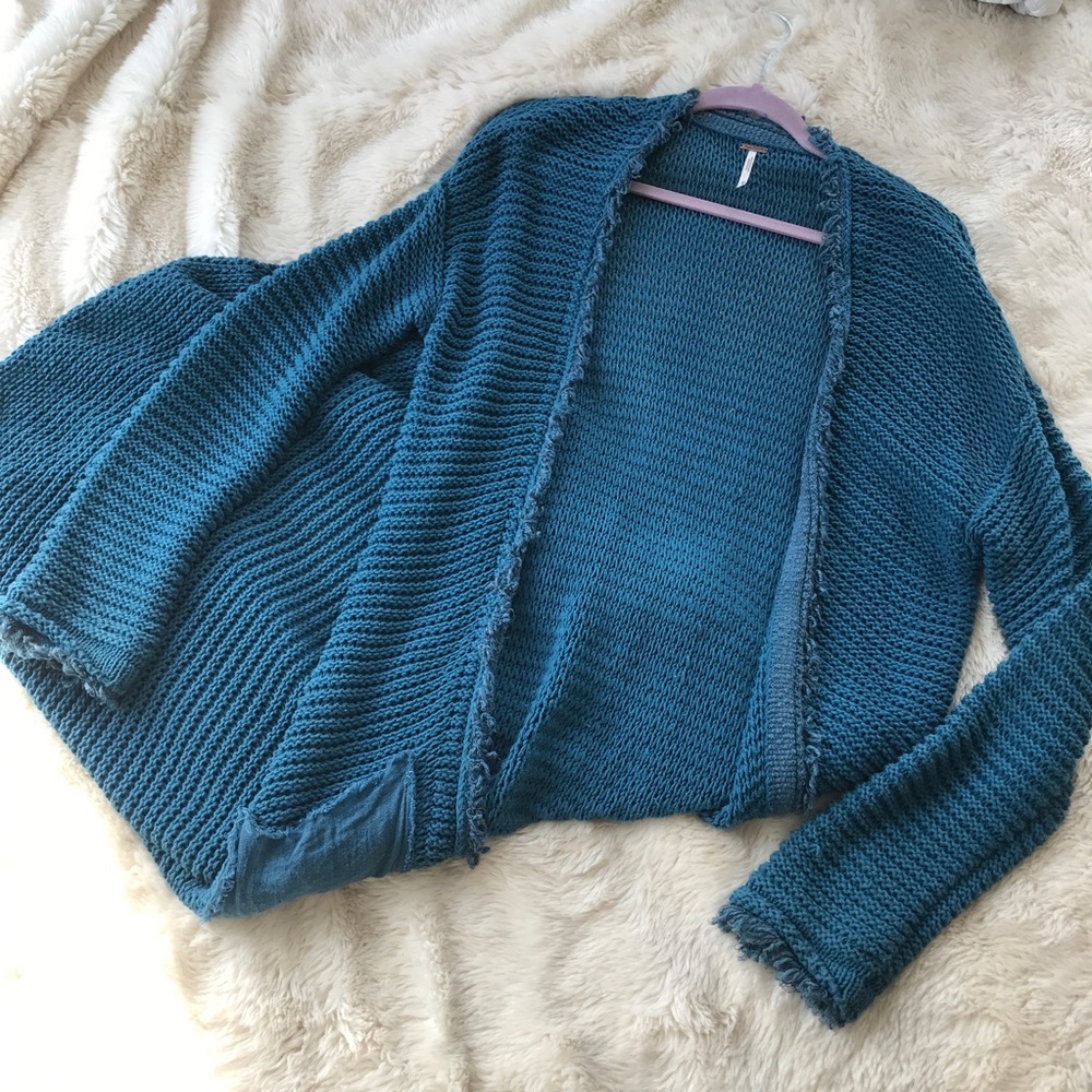Free People Woodstock Longline Cardigan